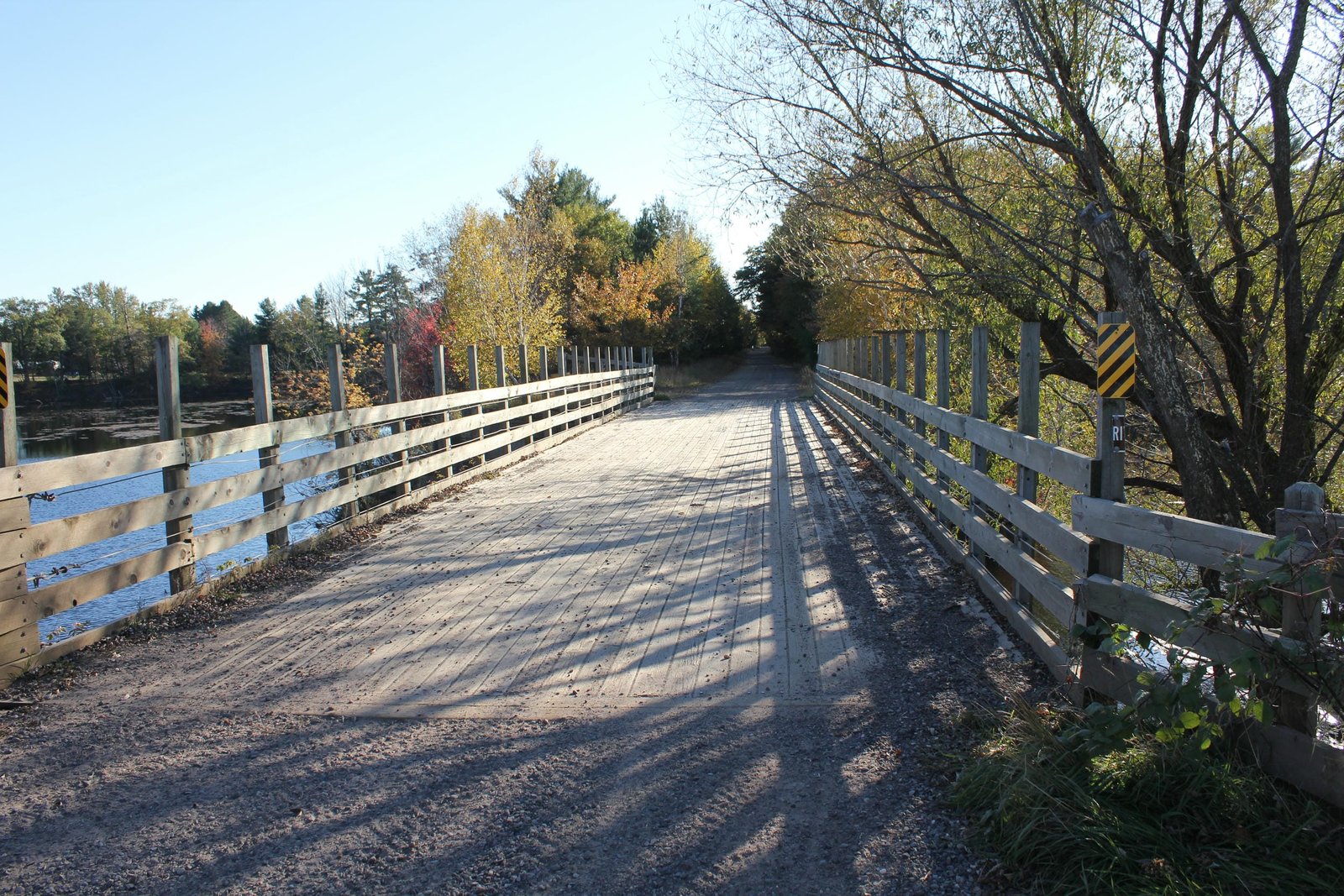 Looking south